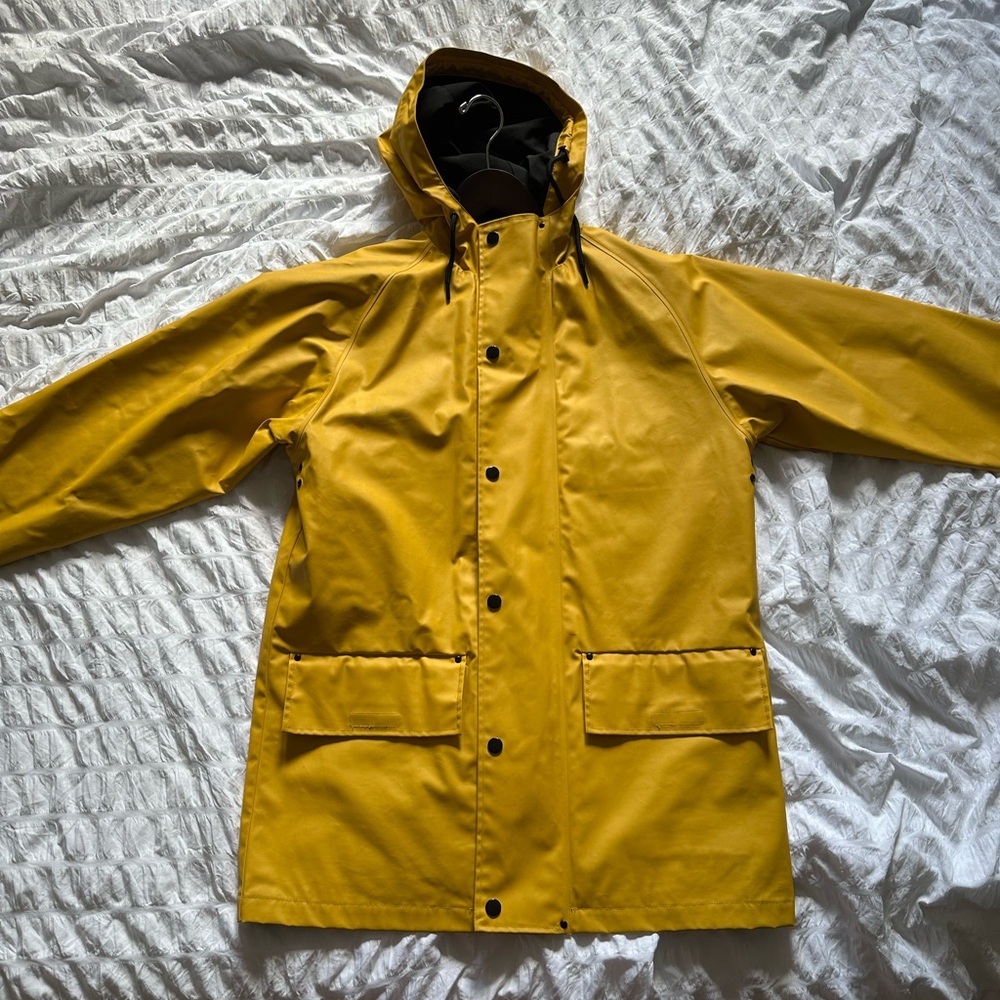 Sandro Paris Yellow Rain Jacket
